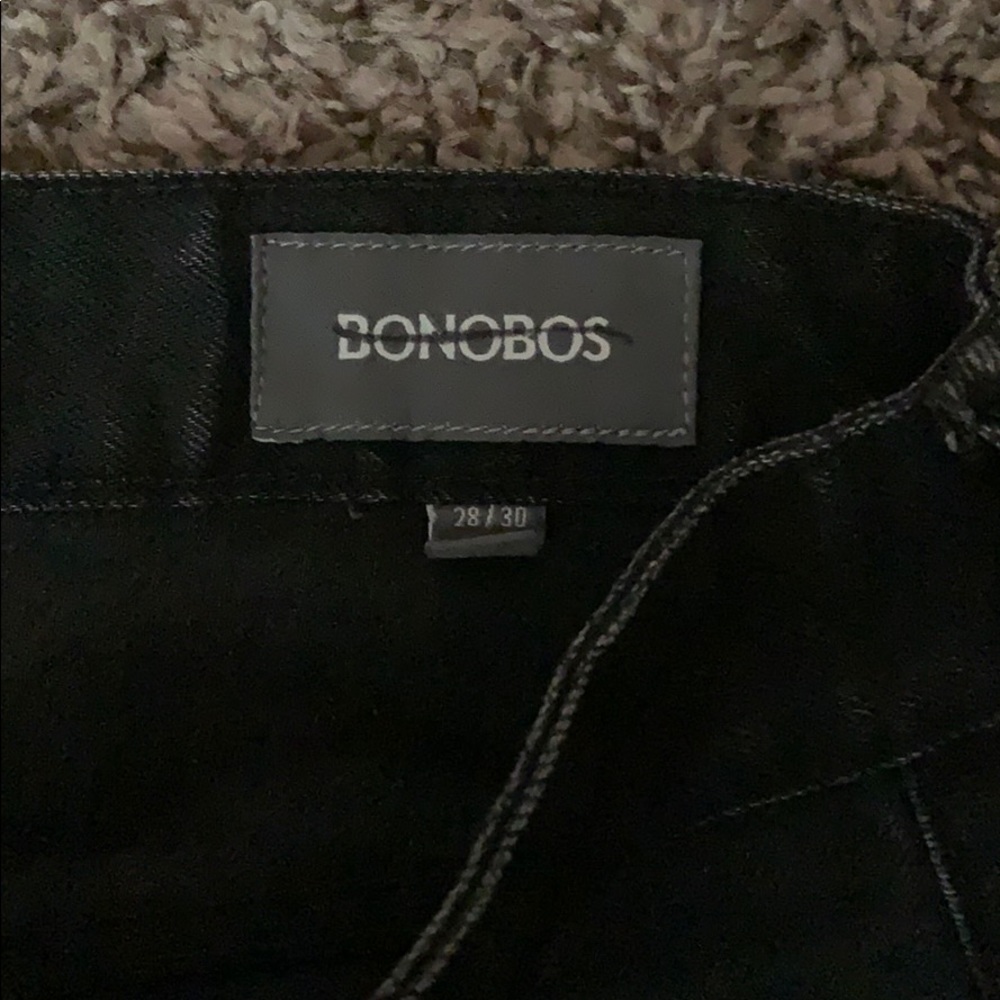 Bonobos selvedge 28/30 black